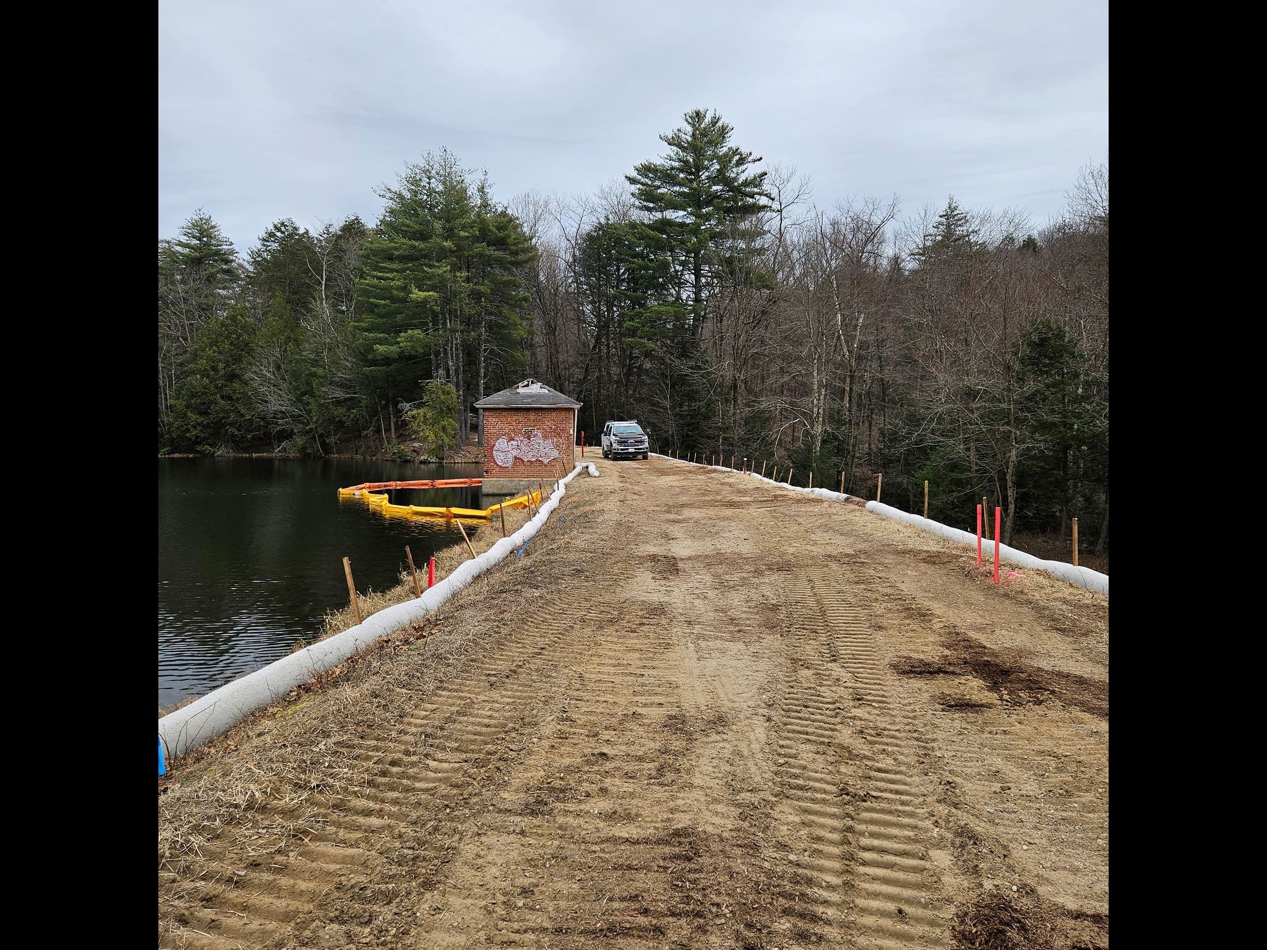 Lithia Springs Dam Construction