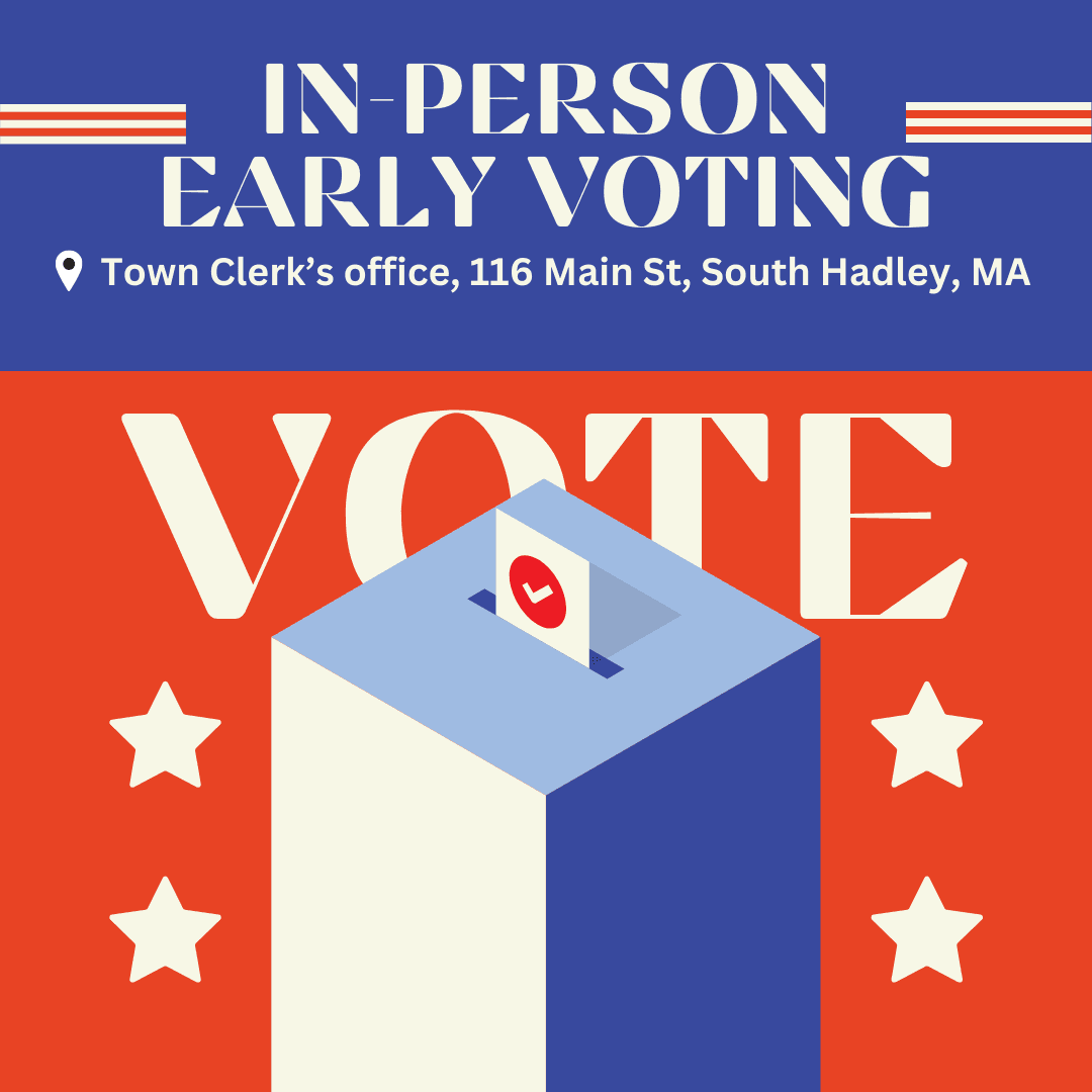 In Person Early Voting for the September 3rd State Primary begins Saturday, August 24th