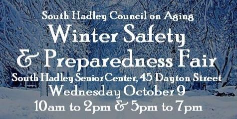 Winter Safety and Preparedness Fair 10-9-2019