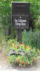 Tax Collectors Drop Box