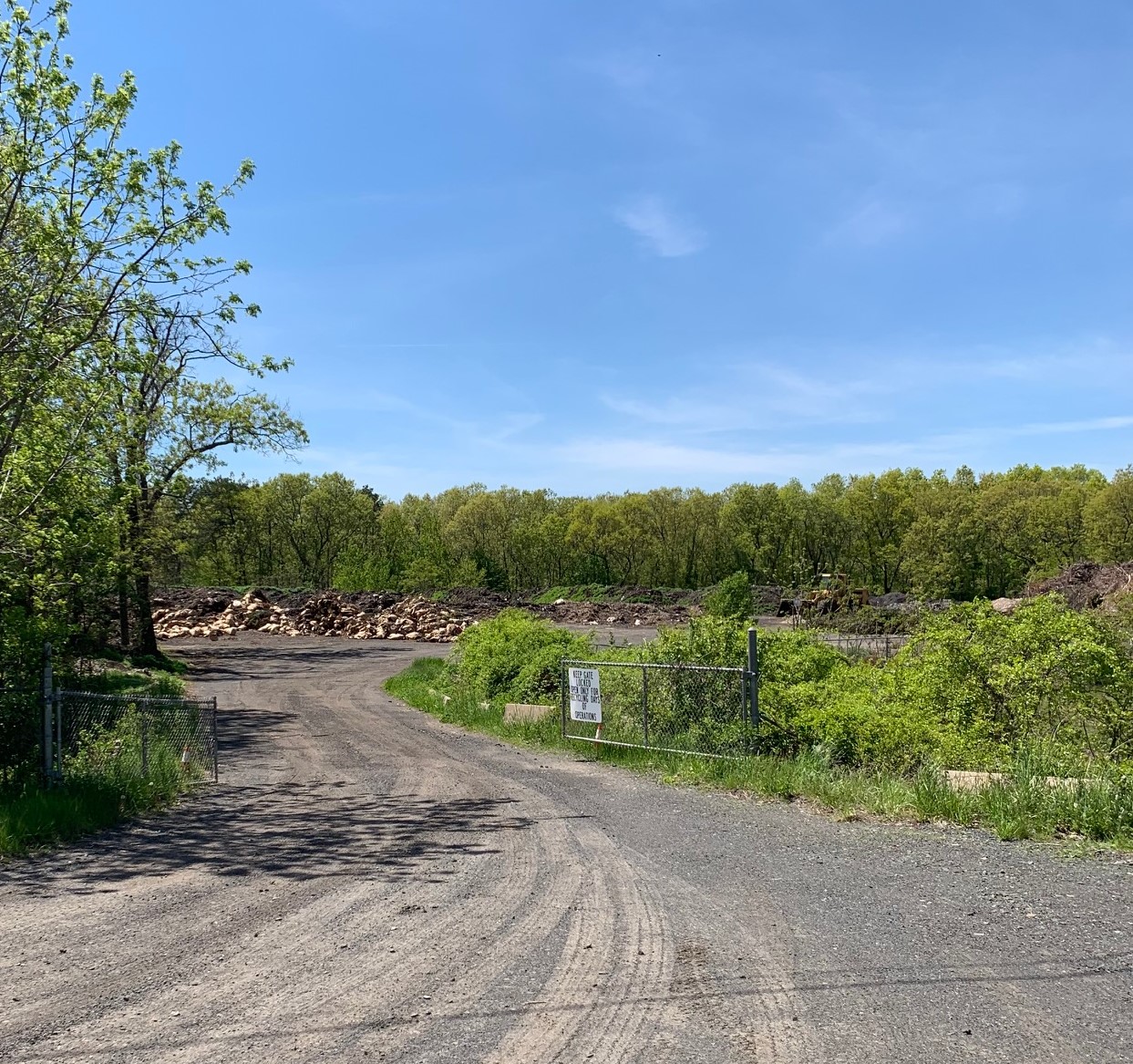Compost Area Enterance
