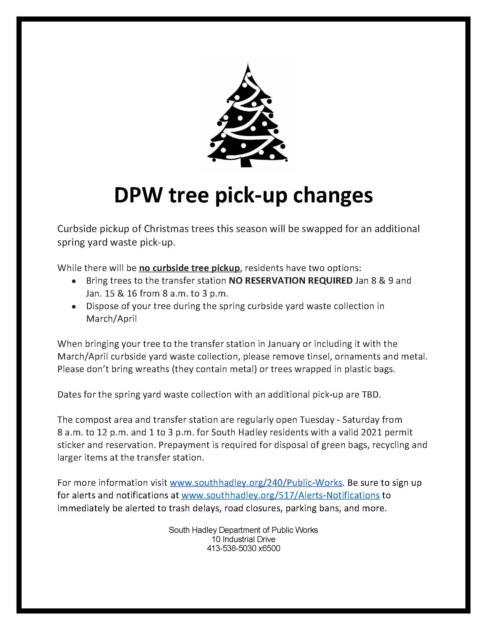 DPW UPDATES 12-2-2020